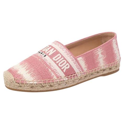 dior pink espadrilles|More.